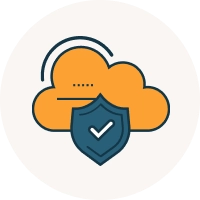 planes seguridad plataformas cloud icon